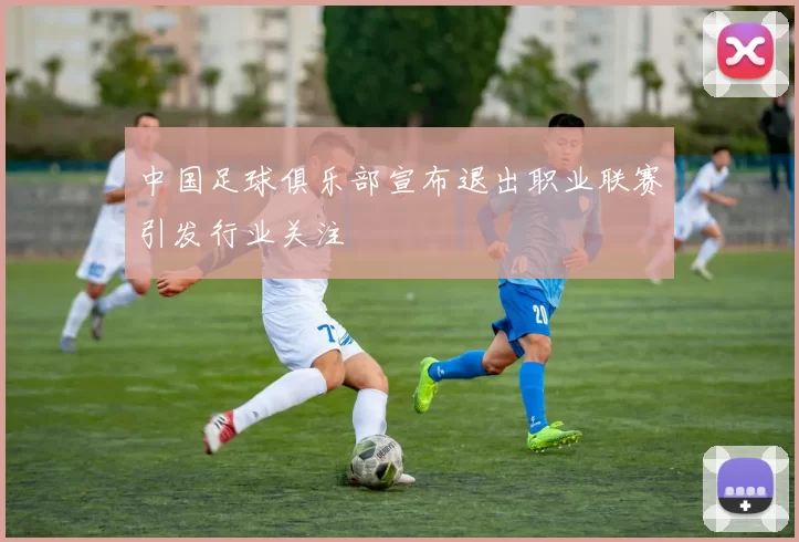 中国足球俱乐部宣布退出职业联赛引发行业关注